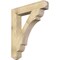 Ekena Millwork Olympic Craftsman Rough Sawn Bracket, Douglas Fir, 6"W x 36"D x 42"H BKT06X36X42OLY04RDF - alternate 1
